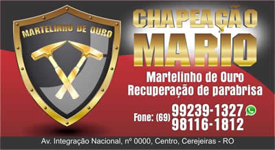 Chapeação Mario Cerejeiras RO